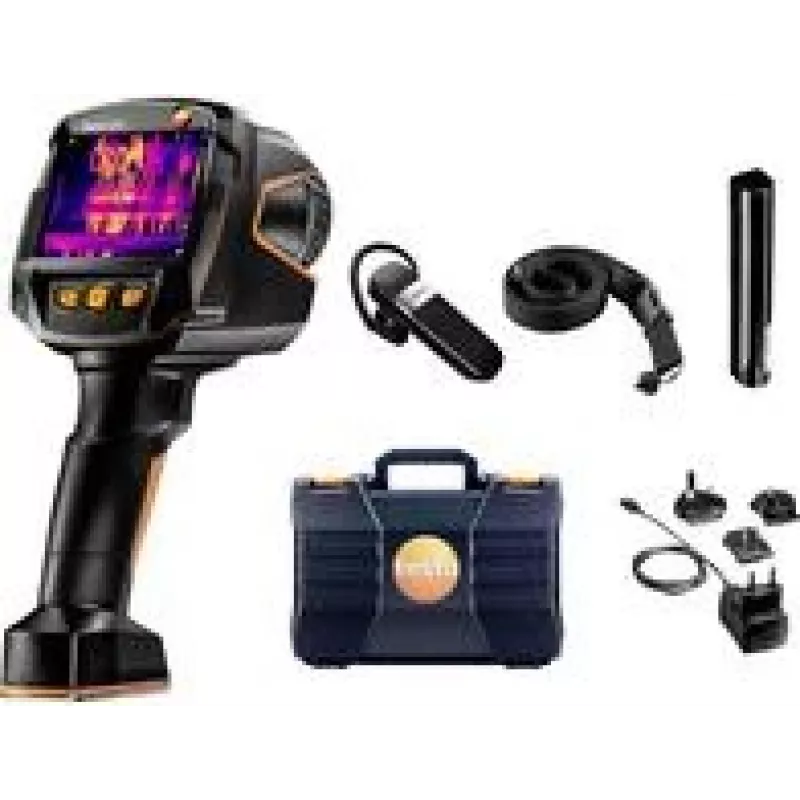 testo 883-2 šiluminė kamera -30 iki 650 °C 27 Hz WiFi, jutiklinis ekranas (0560 8836)