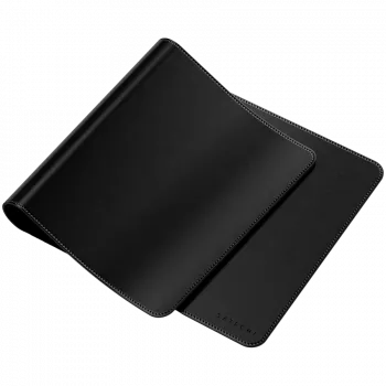 Stalinis kilimėlis Vegan Leather - juodas