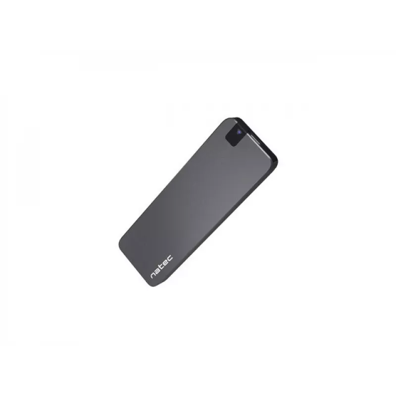 SSD korpusas NATEC Rhino M.2 NVMe juodas 2 TB USB Type-C, M.2 NVMe, USB 3.1 Gen 2, palaiko 30 mm