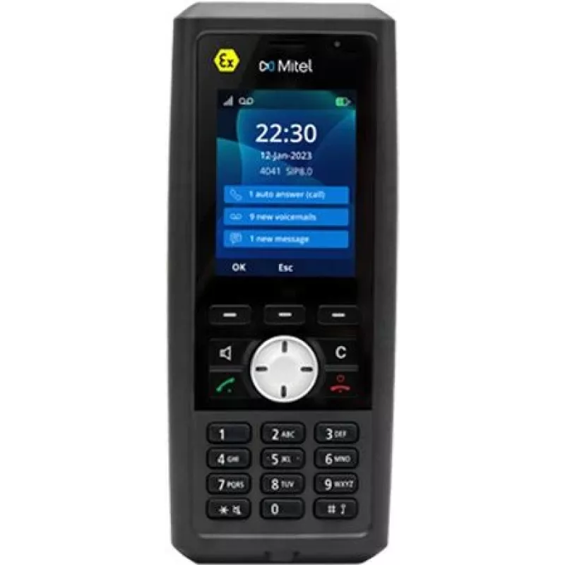 Belaidis papildomas ragelis MITEL 742d DECT GAP – belaidis ragelis, suderinamas su DECT GAP sistemomis