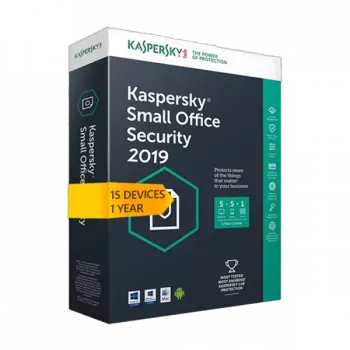 Kaspersky Small Office Security v8, skirta 15 kompiuterių, 15 mobiliųjų įrenginių, 2 serveriams, 1 METAI ES