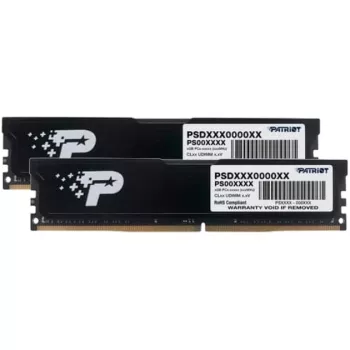 DIMM 16 GB DDR4-3200 (2x 8 GB) Dual-Kit, atmintis juoda, PSD416G3200K, Signature Line