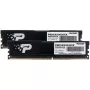 DIMM 16 GB DDR4-3200 (2x 8 GB) Dual-Kit, atmintis juoda, PSD416G3200K, Signature Line