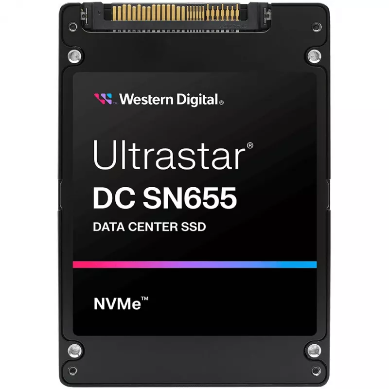 SSD diskas Western Digital 61.4 TB U.3 PCI Express 4.0 Ultrastar DC SN655