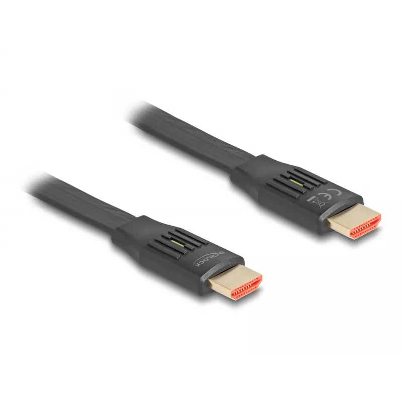 DeLOCK HDMI laidas 2 m A tipo kištukas į A tipo kištuką 48 Gbit/s juodas