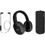 Ausinės Toshiba Triple Pack HSP-3P19-II Juoda