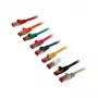 komutacinis kabelis RJ45 - CAT6 250 Mhz - 1,5 m juodas - S-STP(S/FTP) -TPE/LSZH(Superflex) - Synergy 21 -