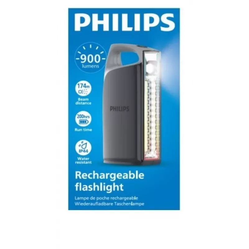 Įkraunamas žibintuvėlis USB-C 900 lm 4000 mAh