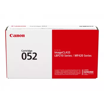 Dažų kasetė Canon 052 Originali Juoda 2100 puslapių