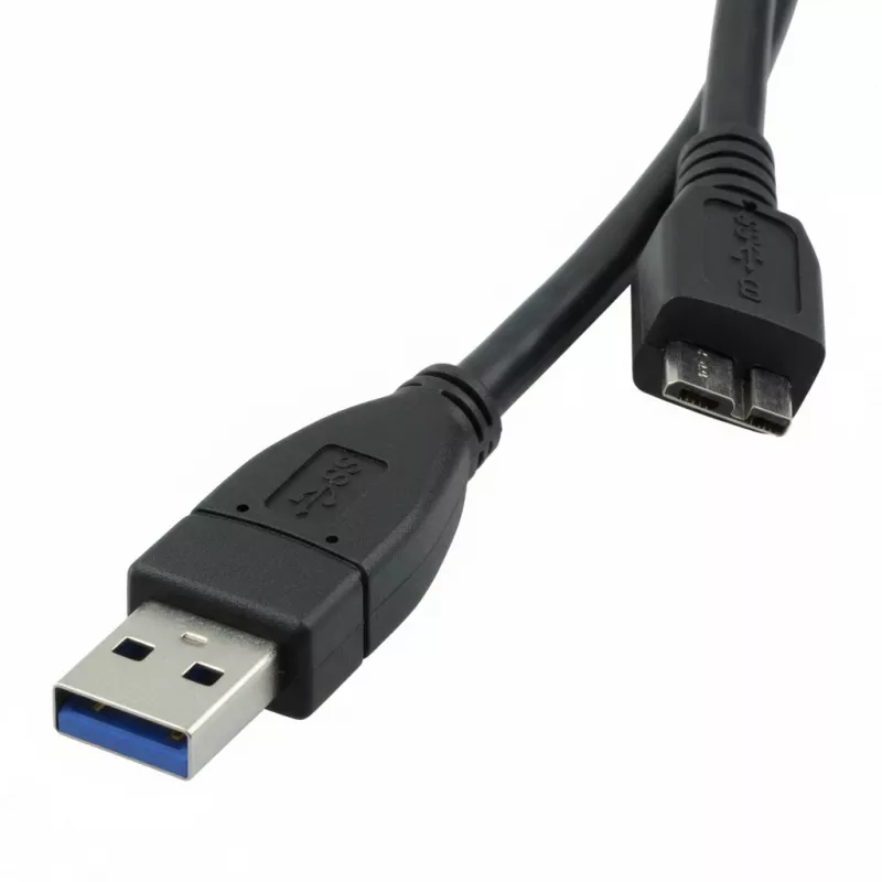 ROLINE - USB laidas - 9 kontaktų USB Type A (V) - 10 kontaktų Micro-USB Type B (V) - 3 m (USB 3.0) - Juoda (11.02.8877)