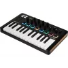 MIDI valdiklis ARTURIA MiniLab 3 — 25 klavišų kompaktiška USB MIDI klaviatūra su MIDI Out, įvairiaspalviais foniniais apšvietimais