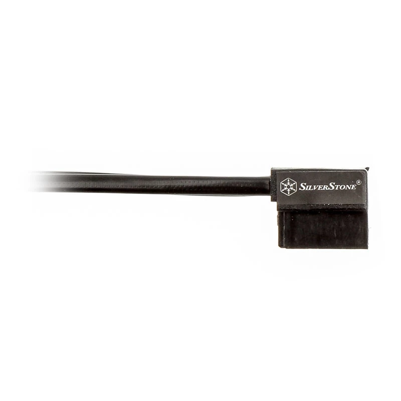 SilverStone SST-CP11B Super Low Profile SATA kabelis - 50 cm, juodas
