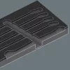 Wera 05150121001 Juoda
