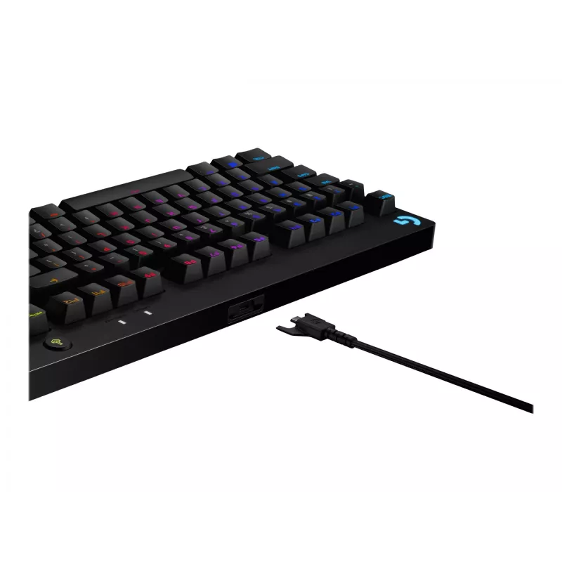 Logitech G PRO žaidimų klaviatūra - Klaviatūra - QWERTY - ispaniška - juoda (920-010593)