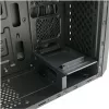 LC Power Classic 7040B - MDT - ATX - be maitinimo šaltinio - Juoda, šlifuotas aliuminis / Juoda - USB/Garsas