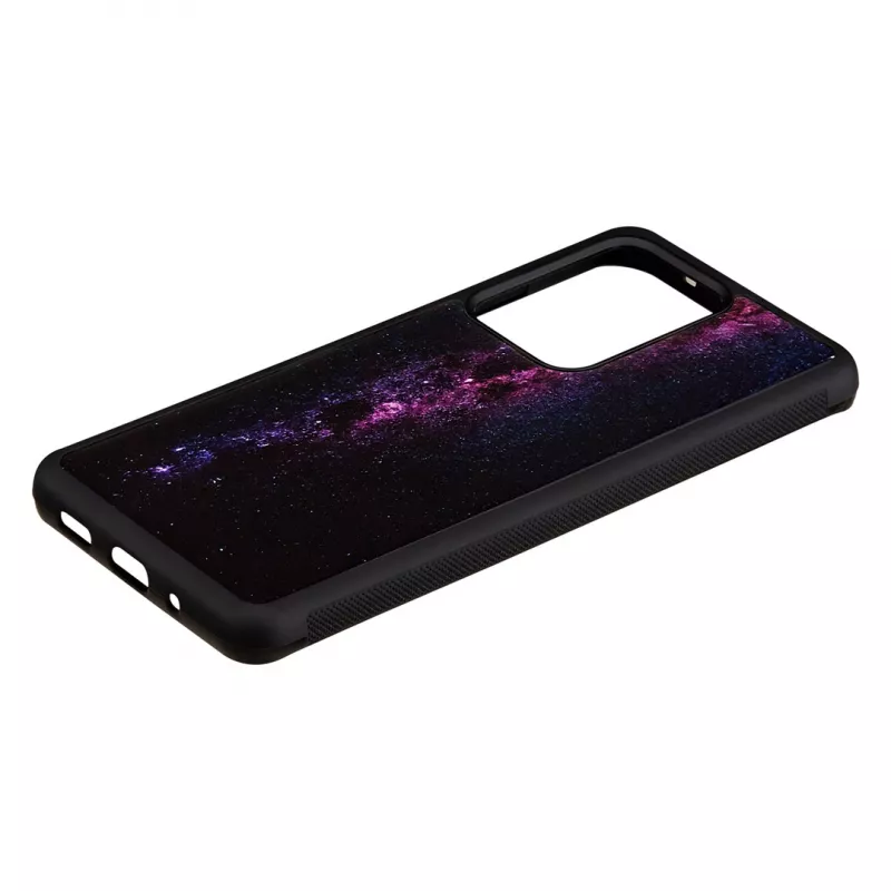 Apsauginis dėklas iKins Samsung Galaxy S20 Ultra – juodos Milky Way apdailos