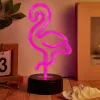Stalo / Dekoratyvinė LED lempa MANTA SNL79PK rožinis flamingas – LED dekoratyvinė šviesa