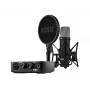 RØDE NT1 Signature Juoda + AI-1 Studio Kit MK2 - pilnas studijos rinkinys