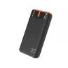 Nešiojamas įkroviklis TRACER EnerGen 20000 mAh, Power Delivery 20W, USB-C įvestis, 2×USB-A išvestys, 3 įrenginių palaikymas, oranžinis