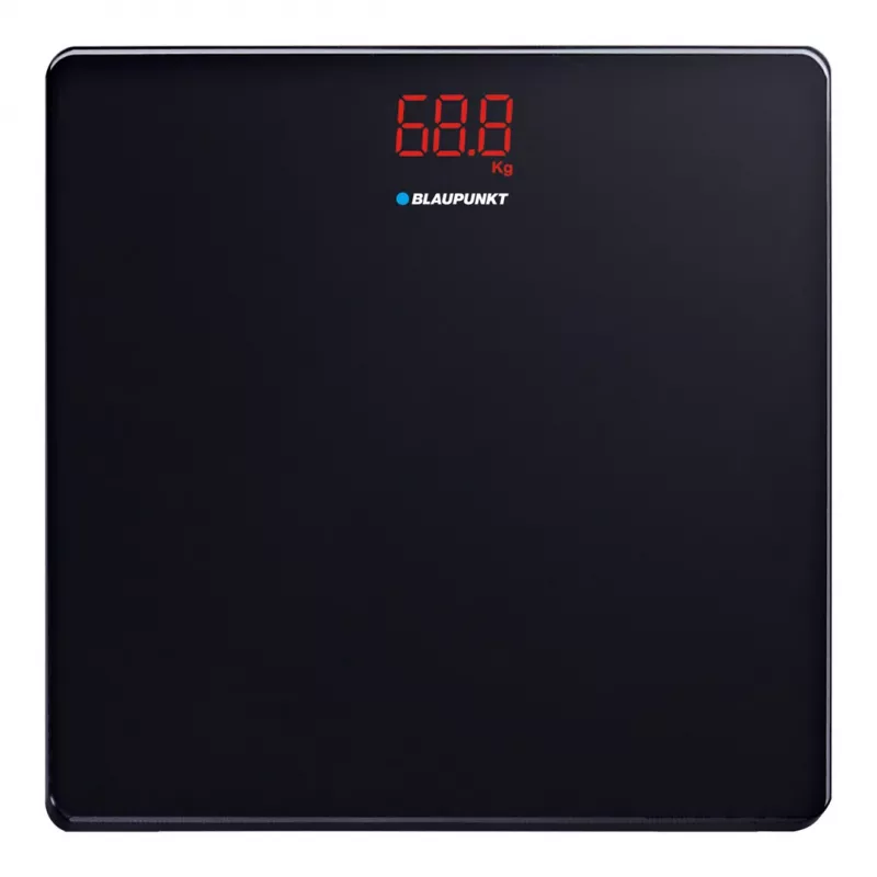 Blaupunkt BSP201 skaitmeninės vonios svarstyklės, maks. svėrimo riba 150 kg, juodos (BSP201)