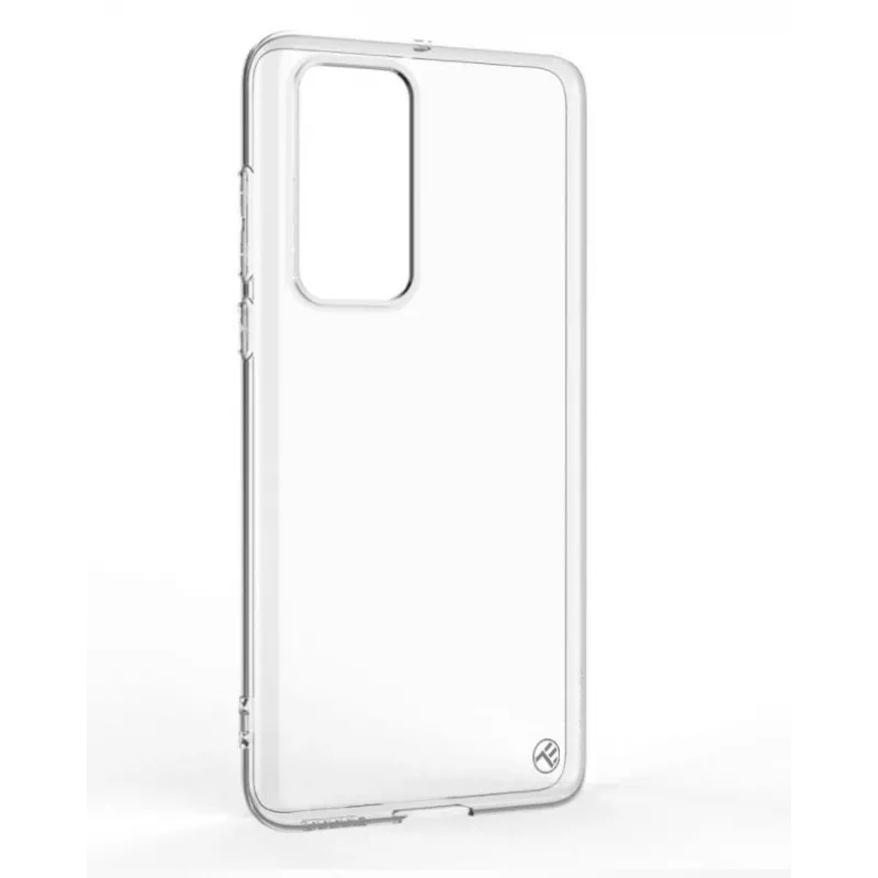Apsauginis silikoninis dėklas Tellur, skirtas Huawei P40, permatomas