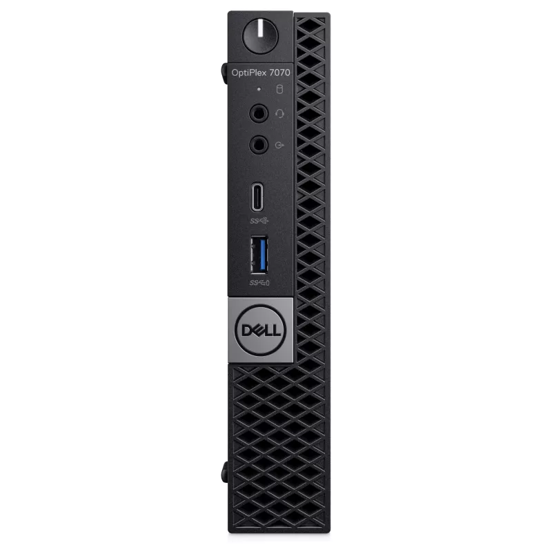 Mini PC tecXL OptiPlex 7070 MP (atnaujintas) — Intel Core i3-9100T, 16 GB DDR4, 256 GB SSD, Windows 10 Pro, MFF