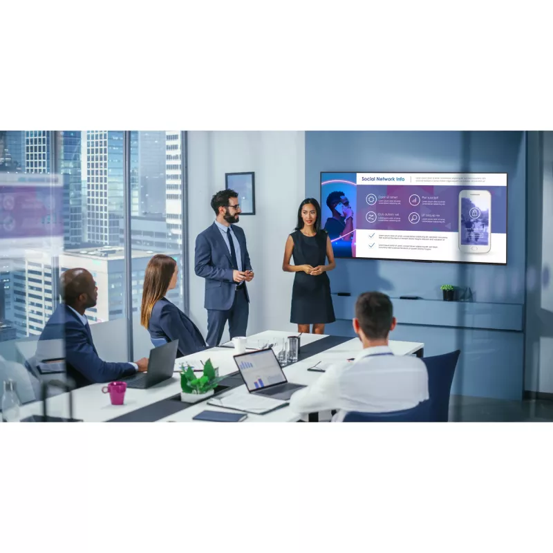 Avocor AVE-9200 - 234 cm (92 colių) įstrižainės E92 serijos LCD ekranas su LED foniniu apšvietimu