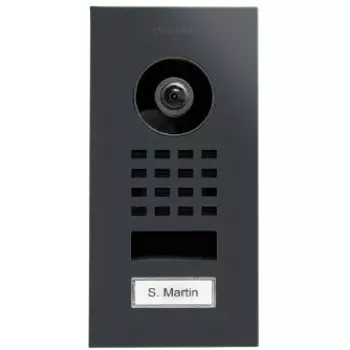 Povandeninio montavimo IP vaizdo durų stotelė DoorBird D1101V — RAL 7016 apdaila