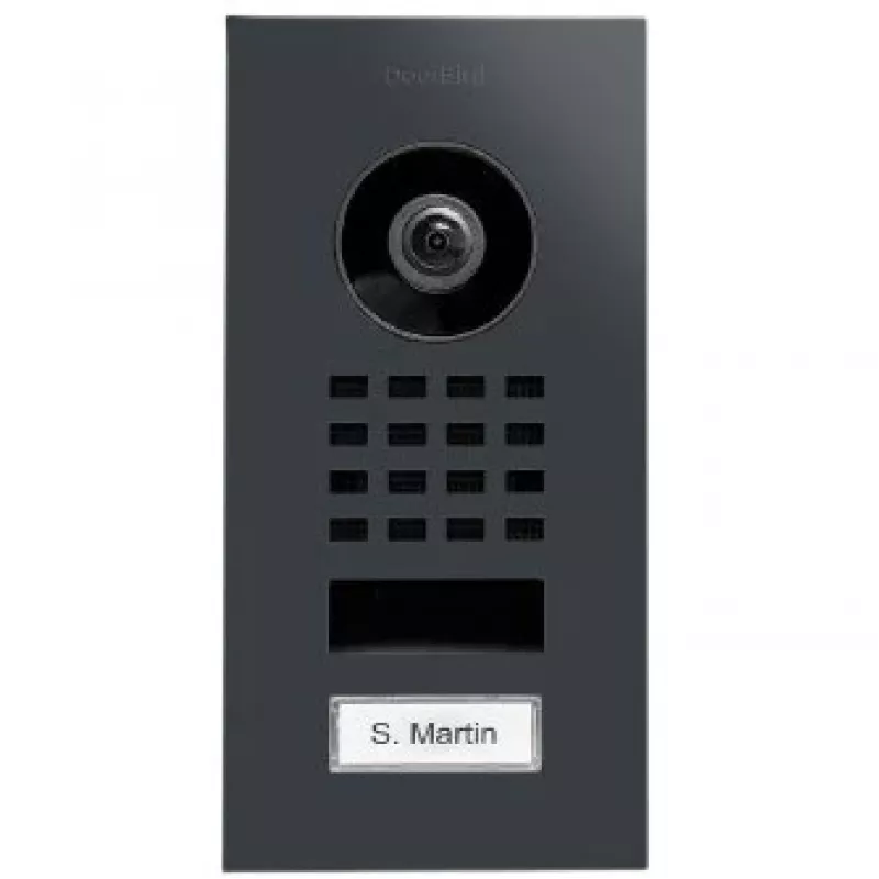 Povandeninio montavimo IP vaizdo durų stotelė DoorBird D1101V — RAL 7016 apdaila