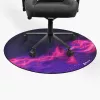 Grindų apsauginis kilimėlis Arozzi Zona Round Floor Pad — Purple Galaxy (apvalus apsauginis kilimėlis kėdėms ir baldams)