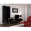 Cama uždara Spintelė VIGO '180' 180/40/30 juodas/juodas blizgus