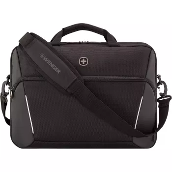 Nešiojamojo kompiuterio portfelis Wenger XE Compact Brief 16 su planšetės kišene, juodas