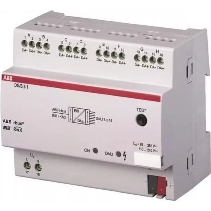 ABB STOTZ-KONTAKT DALI-Gateway DG/S8.1 8-way (2CDG110025R0011)