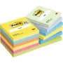 3M Post-it lipnus lapelis Užrašai 76x76mm 654-TFEN-P8+4 asorti 12 vnt./pakuotė.