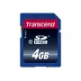 Transcend 4 GB SDHC Class 10 „Flash“ atmintis TS4GSDHC10