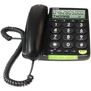 Belaidis telefonas Doro 312CS Caller ID juodos spalvos