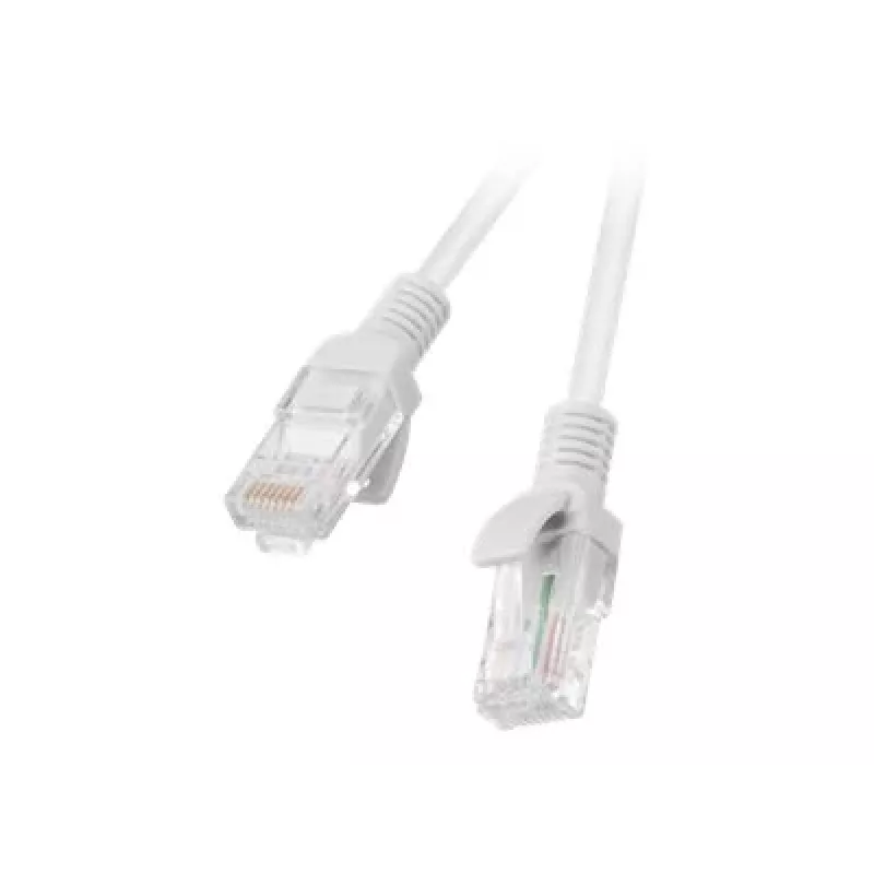 Tinklo kabelis LANBERG PCU5-10CC-0025-S Cat5e U/UTP RJ-45 — 0,25 m, pilkas