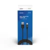 Savio CL-129 USB laidas 2 m USB 2.0 USB A USB C Juoda