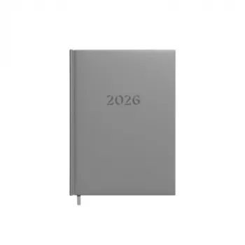 Planavimo bloknoto kalendorius 2026 A5 pilkas