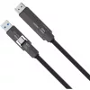 USB4 HDMI kabelis 4smarts ComboCord 240W 1,5 m – USB4 į HDMI, 240W galios tiekimas, 1,5 m ilgis