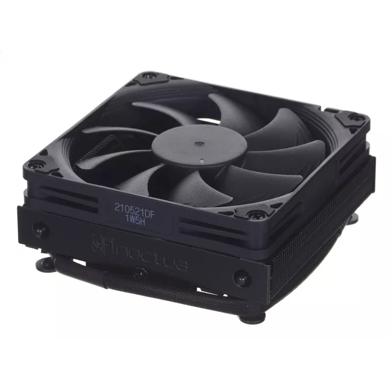 CPU aušintuvas Noctua NH-L9I-17XX chromax.Juoda — žemo profilio LGA1700 aušintuvas, 92 mm ventiliatorius, 37 mm aukštis