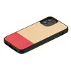 Apsauginis telefono dėklas man and wood iPhone 12 mini — juodas