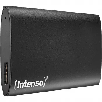 Externe SSD Premium 500 GB (schwarz, USB-A 3.2 Gen 1 (5 Gbit/s))