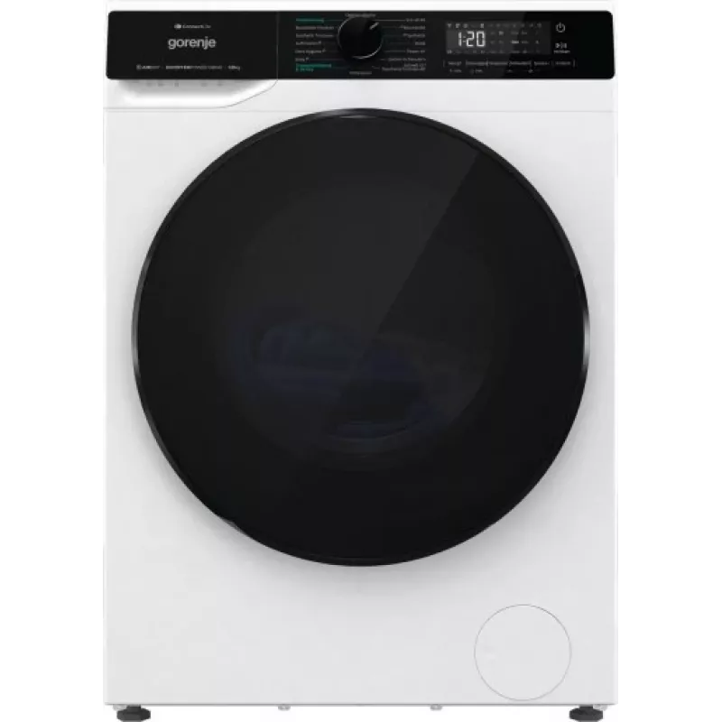 Gorenje WD2PA854ADW/AT skalbimo mašina-džiovyklė Laisvai pastatoma Priekinis įkrovimas Balta D