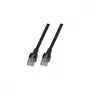 EFB-Elektronik RJ45 komutacinis kabelis Cat.5e SF/UTP PVC CCA juodas 5 m Gamintojas: EFB Elektronik (K5456.5)