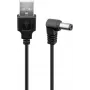 Wentronic 55155 kabelio sąsajos / lyties adapteris USB - A tipo DC 5,5 x 2,5 mm juodas (55155)