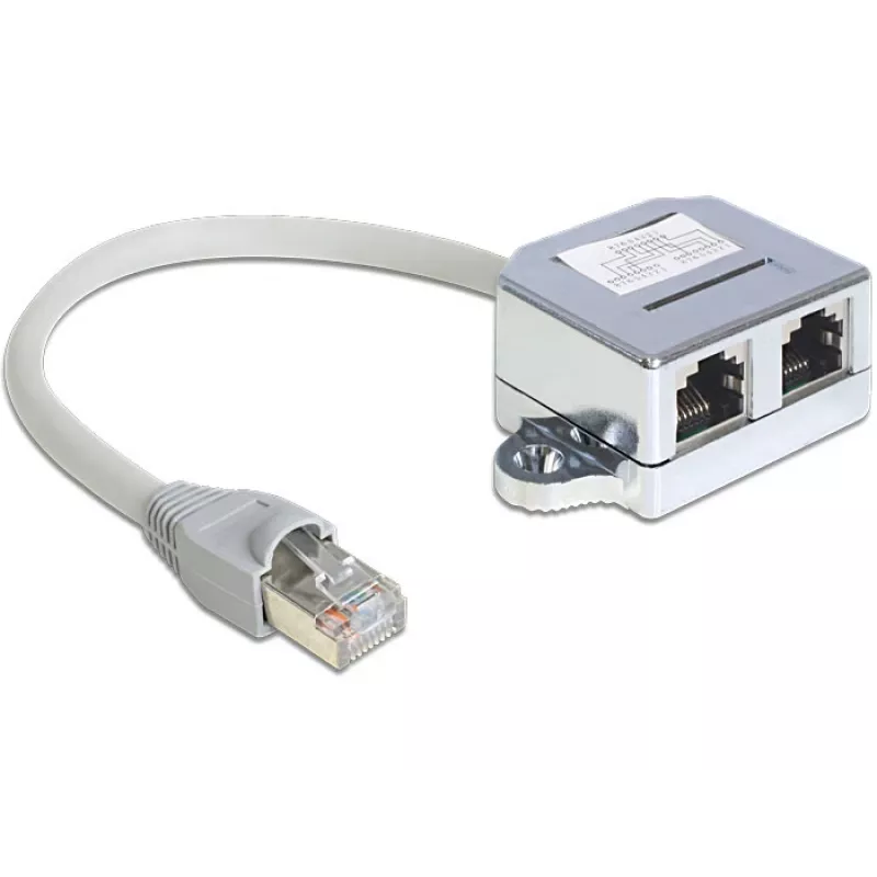 Tinklo kabelis DeLOCK 65441 RJ-45 0,15 m Pilkas