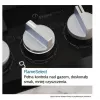 Įmontuojama dujinė kaitlentė Bosch PPP6A2I40, 4 zonų, ketaus grotelės, juoda, 590×520×54 mm, sukamosios rankenėlės valdymas