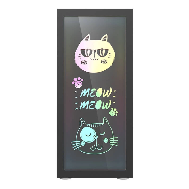 Darkflash DK210 Graffiti kompiuterio korpusas (juodas)
