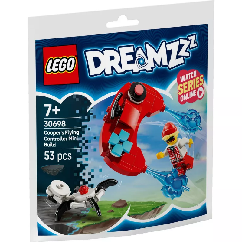 Konstruktorius LEGO Mini modelis Cooper's Flying Controller 30698 – mažas parodomasis modelis